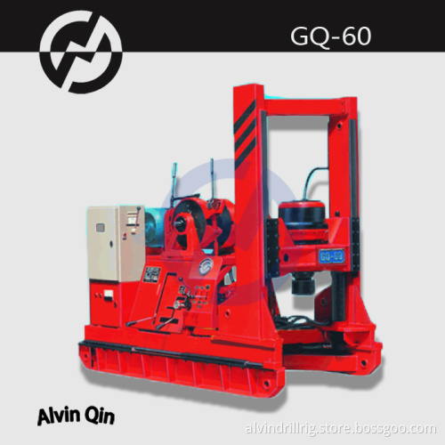 GQ-60 Engineering drilling rig geotechnical drilling rig test